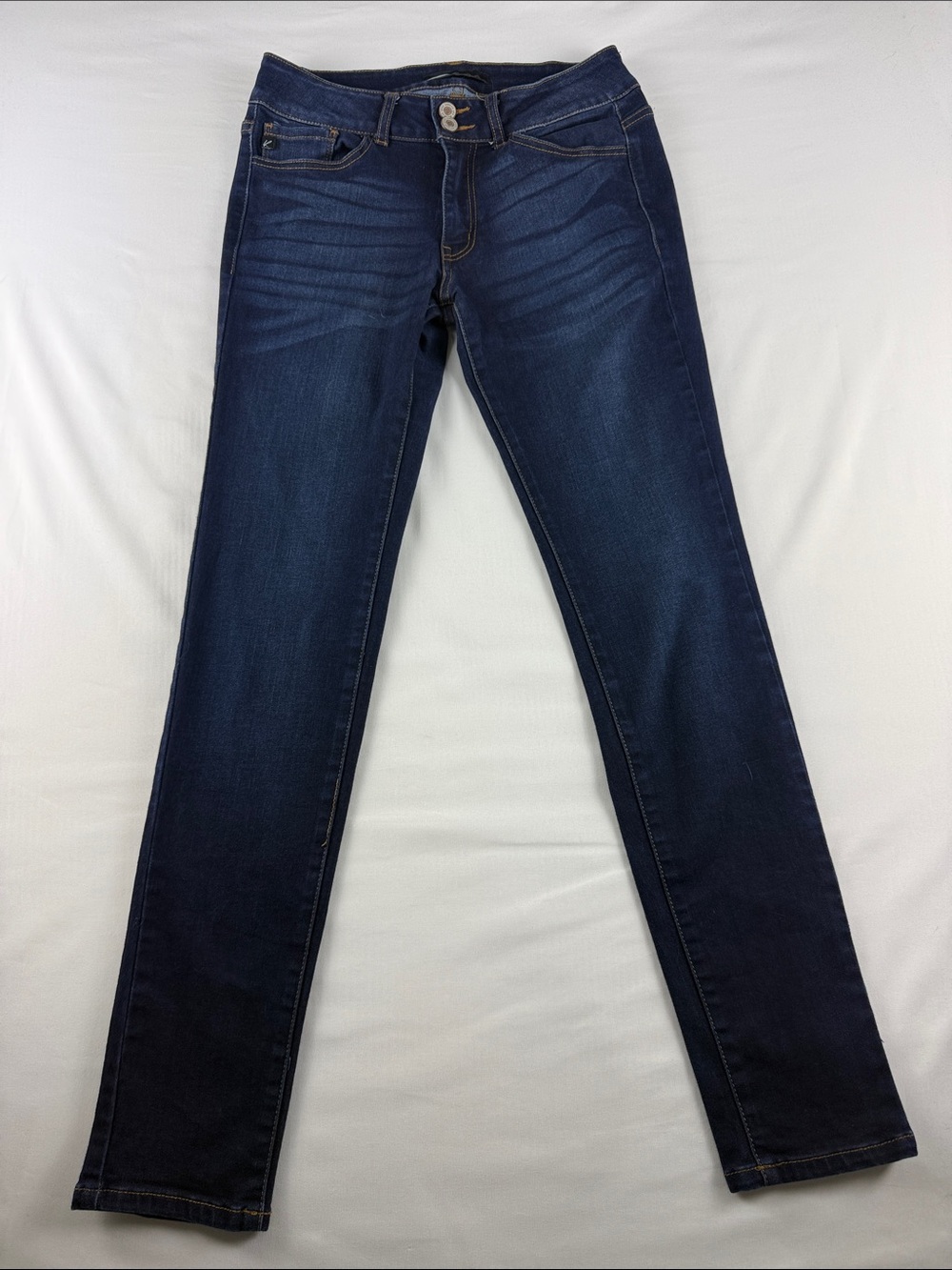 KanCan Skinny Jeans Women’s 28 Double Button Stretch Denim EUC
